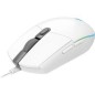 Logitech Gaming Mouse G102 LIGHTSYNC Optisk Kablet Hvid Logitech Gaming Mouse G102 LIGHTSYNC Optisk Kablet Hvid